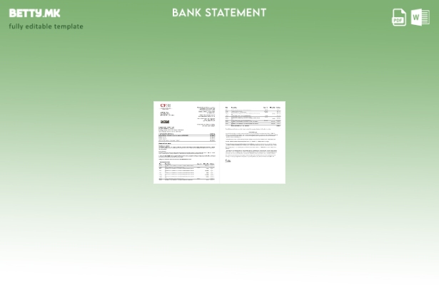 модерен стил САД Њу Јорк CFSB изводи од банкарски шаблон за зборови